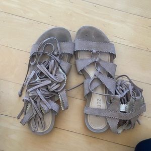 Schutz size 7 gladiator sandals